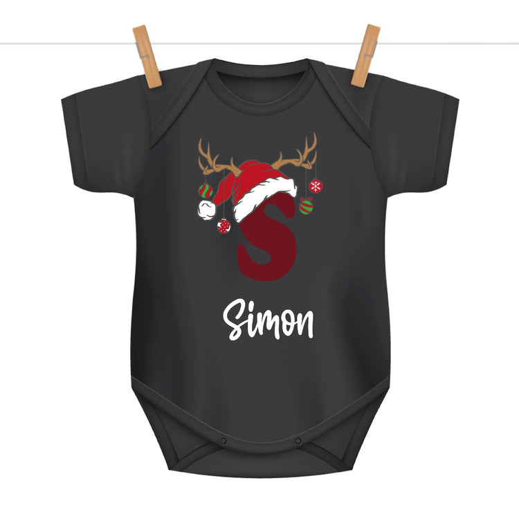 Babybody - Xmas Monogram